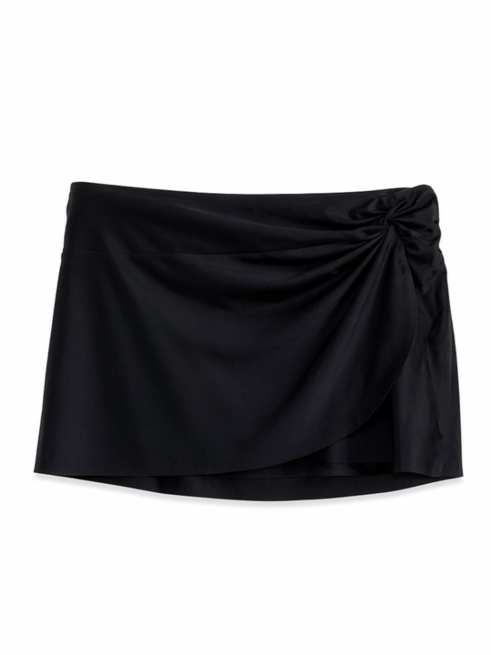4/$20➡️ Black Draped Side Swim Skirtini – Size XL EUC